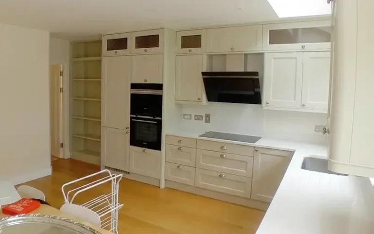 hand painted kitchen